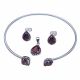 Juego De Pulseras Con Aretes Y Dije