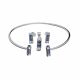 Juego De Pulseras Con Aretes Y Dije