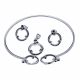 Juego De Pulseras Con Aretes Y Dije