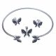 Juego De Pulseras Con Aretes Y Dije