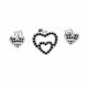 Juego De Corazon Con Piedras