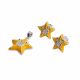 Juego De Estrella De Mar de Niña Esmaltado