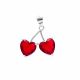 Dije De Cherry De Corazones