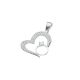 Dije De Corazon Con Anillo