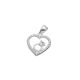 Dije De Corazon Con Anillo