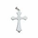Dije Cruces Lisas