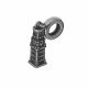 Beads Dijes  Rodio