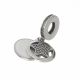 Beads Dijes Rodio