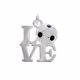 Dije De Futbol Esmaltado