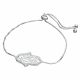 Pulsera Ajustable Con Dije De Manito