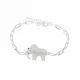 Pulsera Con Dije De Elefante