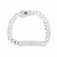 Pulsera con Placa de Hombre