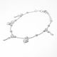 Pulsera De Corazones Y Llaves