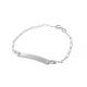 Pulsera con Placa de Niño/a