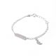 Pulsera con Placa de Niño/a