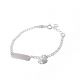 Pulsera con Placa de Niño/a