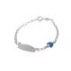 Pulsera con Placa De Corazon de Niño/a Esmaltada