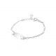 Pulsera con Placa De Corazon de Niño/a