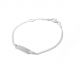 Pulsera con Placa de Niño/a