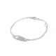 Pulsera con Placa De Corazon de Niño/a