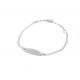 Pulsera con Placa de Niño/a