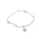 Pulsera con Placa De Mariquita de Niño/a