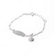 Pulsera con Placa De Mariquita de Niño/a