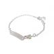 Pulsera con Placa De Helicoptero de Niño/a Esmaltada