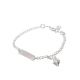 Pulsera con Placa De Elefante de Niño/a