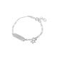 Pulsera con Placa De Estrella de Niño/a