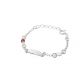 Pulsera con Placa De Coral de Niño/a