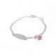 Pulsera con Placa De Estrella de Niño/a Esmaltada