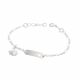 Pulsera con Placa Con Sol de Niño/a