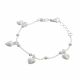 Pulsera Con Corazon de Niño/a