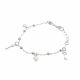 Pulsera Llave Con Corazon de Niño/a