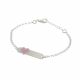 Pulsera Con Corazon de Niño/a Esmaltada