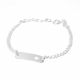 Pulsera con Placa de Niño/a