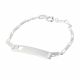 Pulsera con Placa de Niño/a