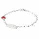 Pulsera con Placa de Niño/a
