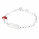 Pulsera con Placa de Niño/a