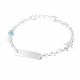 Pulsera con Placa de Niño/a
