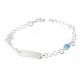 Pulsera con Placa de Niño/a