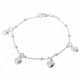 Pulsera Con Dije De Corazon