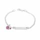 Pulsera con Placa de Niño/a Esmaltada