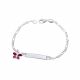 Pulsera con Placa de Niño/a Esmaltada