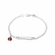 Pulsera con Placa de Niño/a Esmaltada