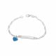 Pulsera con Placa Esmaltada