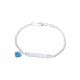 Pulsera con Placa de Niño/a Esmaltada