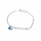 Pulsera con Placa de Niño/a Esmaltada