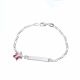 Pulsera con Placa de Niño/a Esmaltada